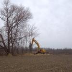 Clearing land for a business