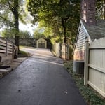 Steep driveway