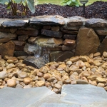 Pondless water feature