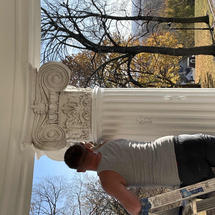 Exterior house paint