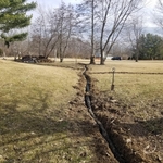 Installation of French Drains