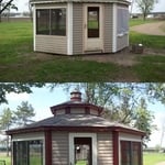Before And After Gazebo