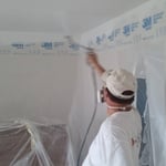 Spraying Ceilings