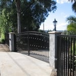 Iron Double-Drive Gates