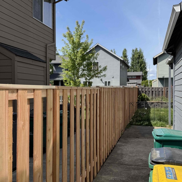 Good neighbor fence