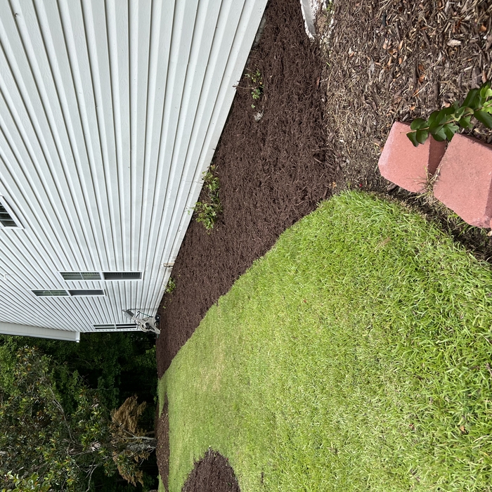 Beautiful mulching