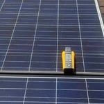 Solar panel cleaning