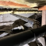 New drain line