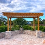 Pavers and Pergola