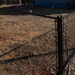 Black Chainlink Fence