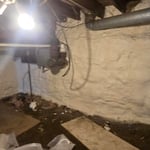 Spray foam insulation