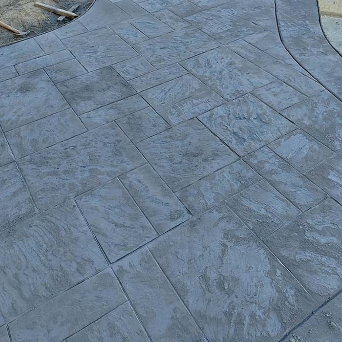 Swimming pool patio