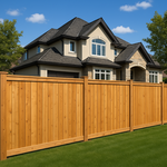 wood fence