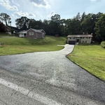 asphalt driveway