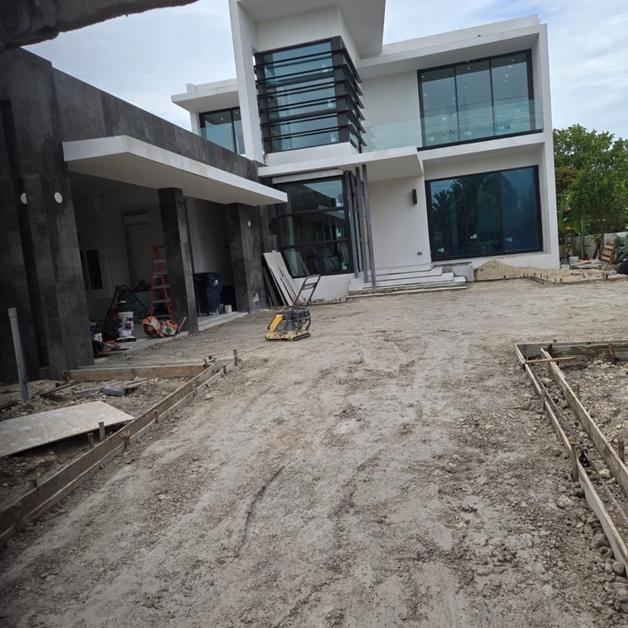 Full driveway remodel