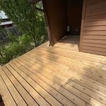 Deck on the river
