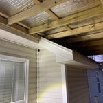 Screened in deck
