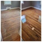 Screen and recoat. Hardwood floors