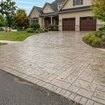 Stamped driveway 2024