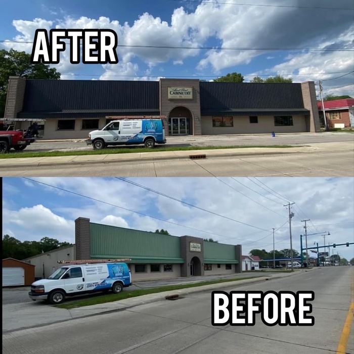 Pressure washing