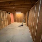 Basement remodel
