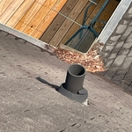 Damaged pipe boot *L