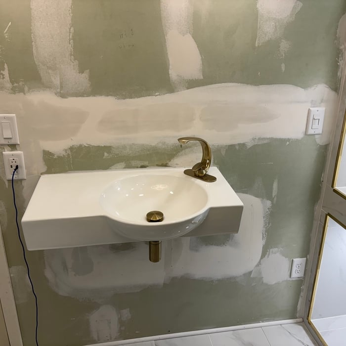 Bathroom remodel