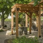 Cedar Pergola