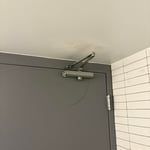 Door Closer Wall Fix