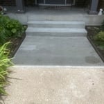 Concrete steps