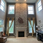 Family room Painting job