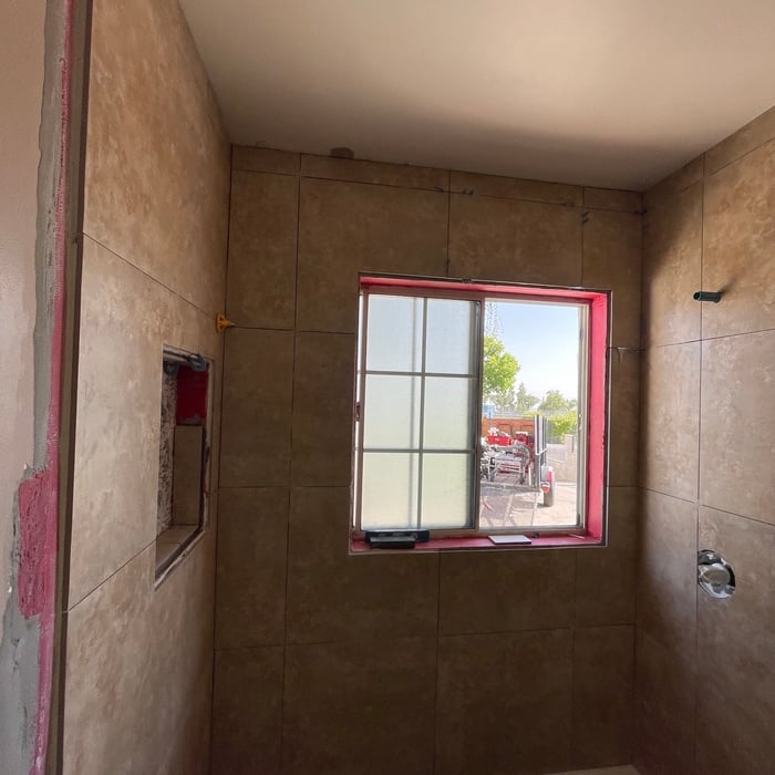 Remodeling bathroom