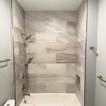 Modern Tile Bathroom