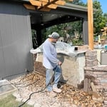 Thin stone repair
