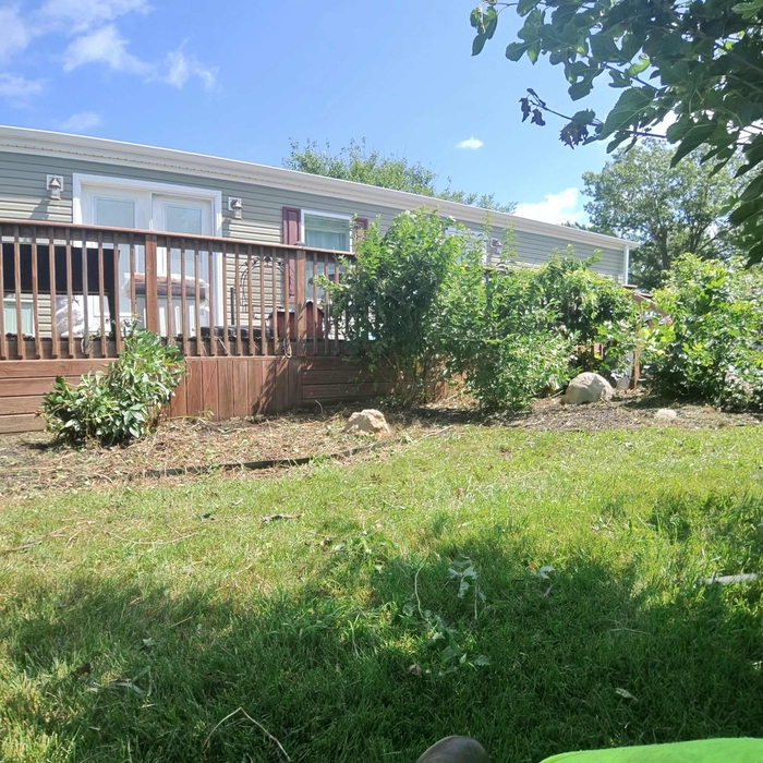 Flowerbed clean out