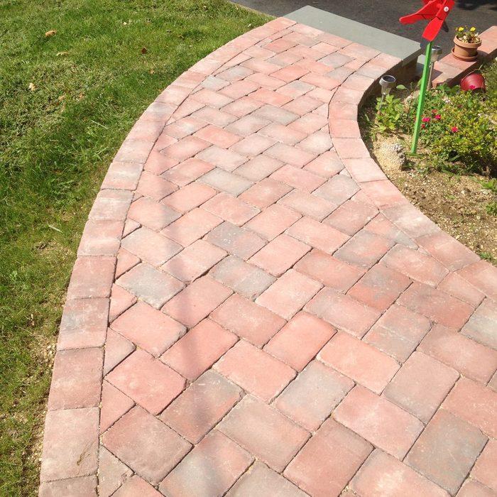herringbone walkway in St James