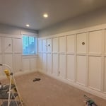 wainscoting in Livingroom