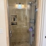 Shower glass