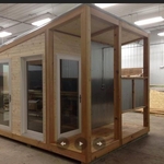 Sleek Modern Sauna House