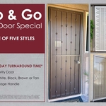 Grab and Go Security Screen Door Special
