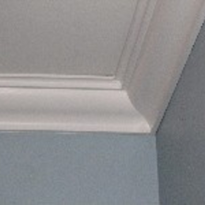 Detail of crown molding.
