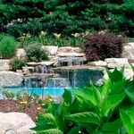 Pool and Waterfall