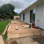 River view deck