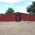 Barn after new paint