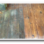 Deck cleaning and resealing