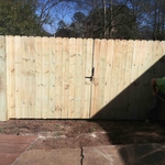 Privacy Fence Walk Gate