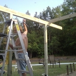 Patio build.