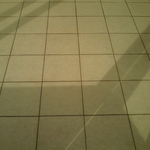 Ceramic Tile floor.