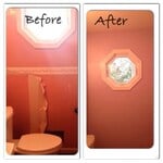 Before / After Wall Paper removal and PaintShop services.