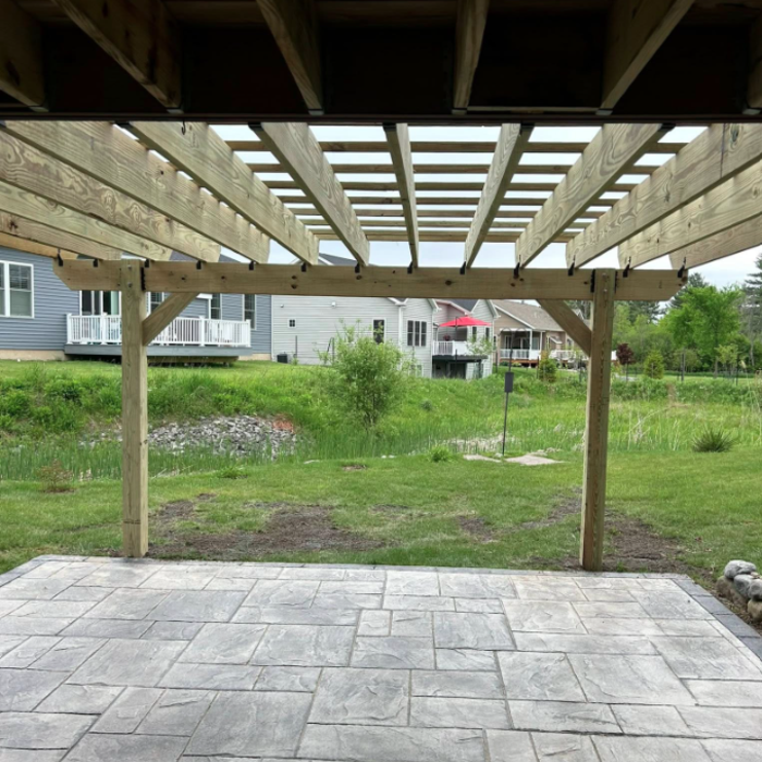 Custom-built Pergola